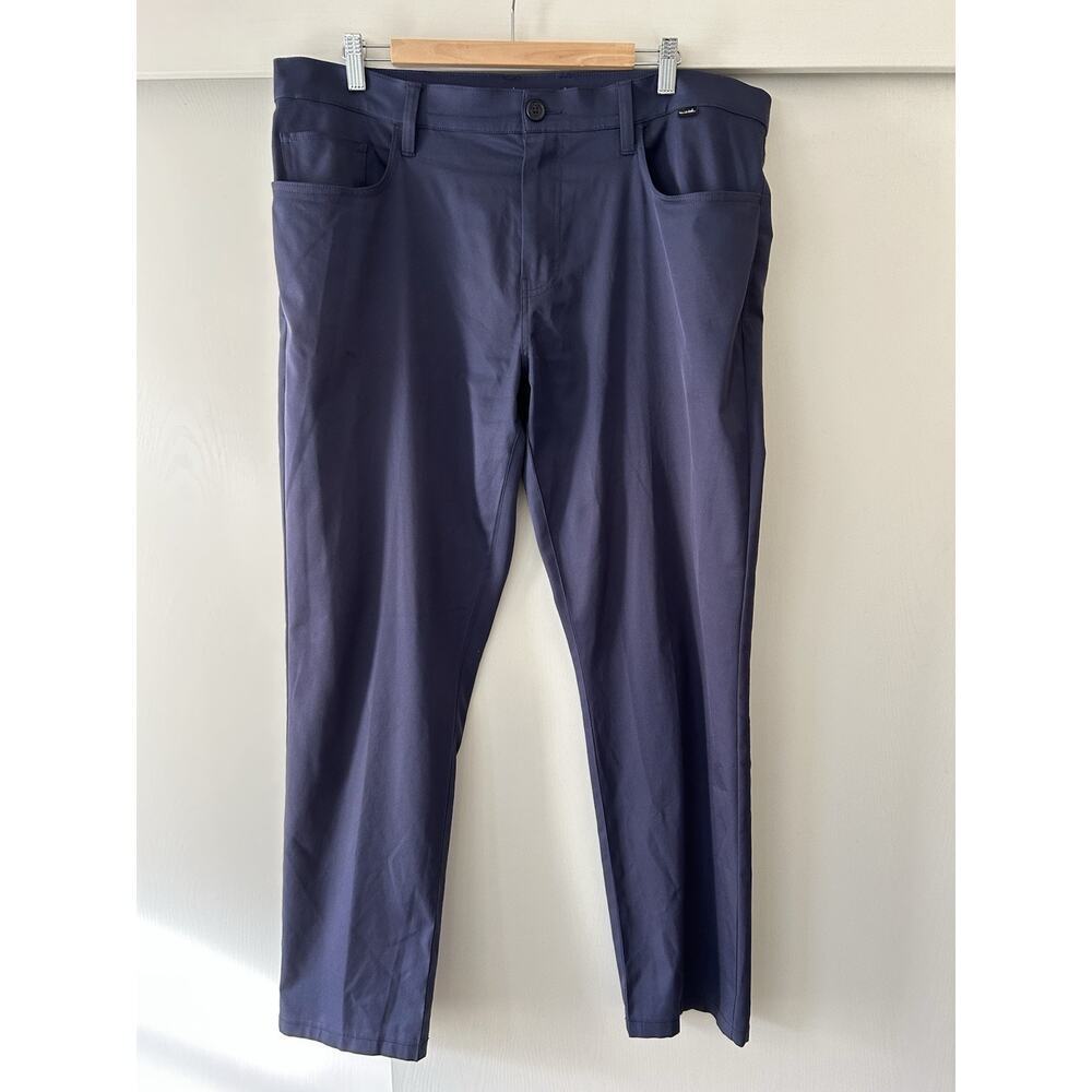 Travis Mathew Men's Navy Performance Golf Pants, Size 38x32, Lightweight